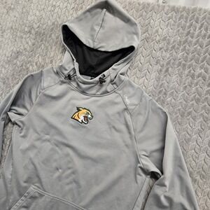 UNRL Hoodie Men's Size Medium Gray Performance Training Northern Michigan Univ‎